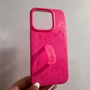 15 PRO - Loopy Case Hot Pink Phone Case